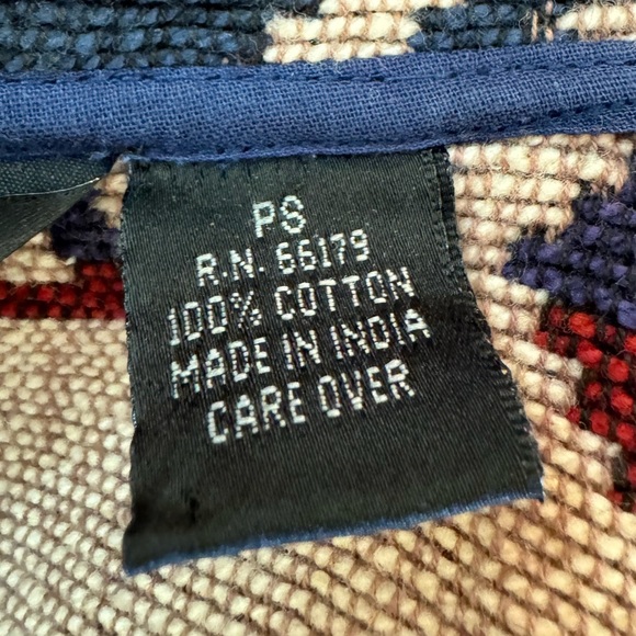 Vintage 80s Southwestern Style Vest - Picture 8 of 8